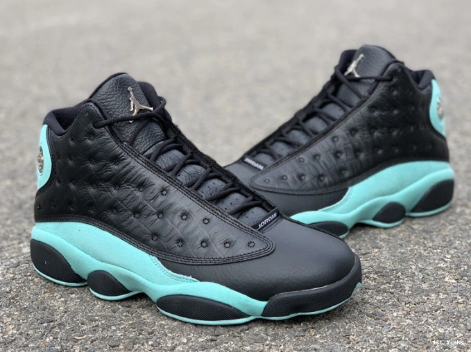 414571- Island Retro 1145 HighQuality Green Air 13 Jordan Black 0109